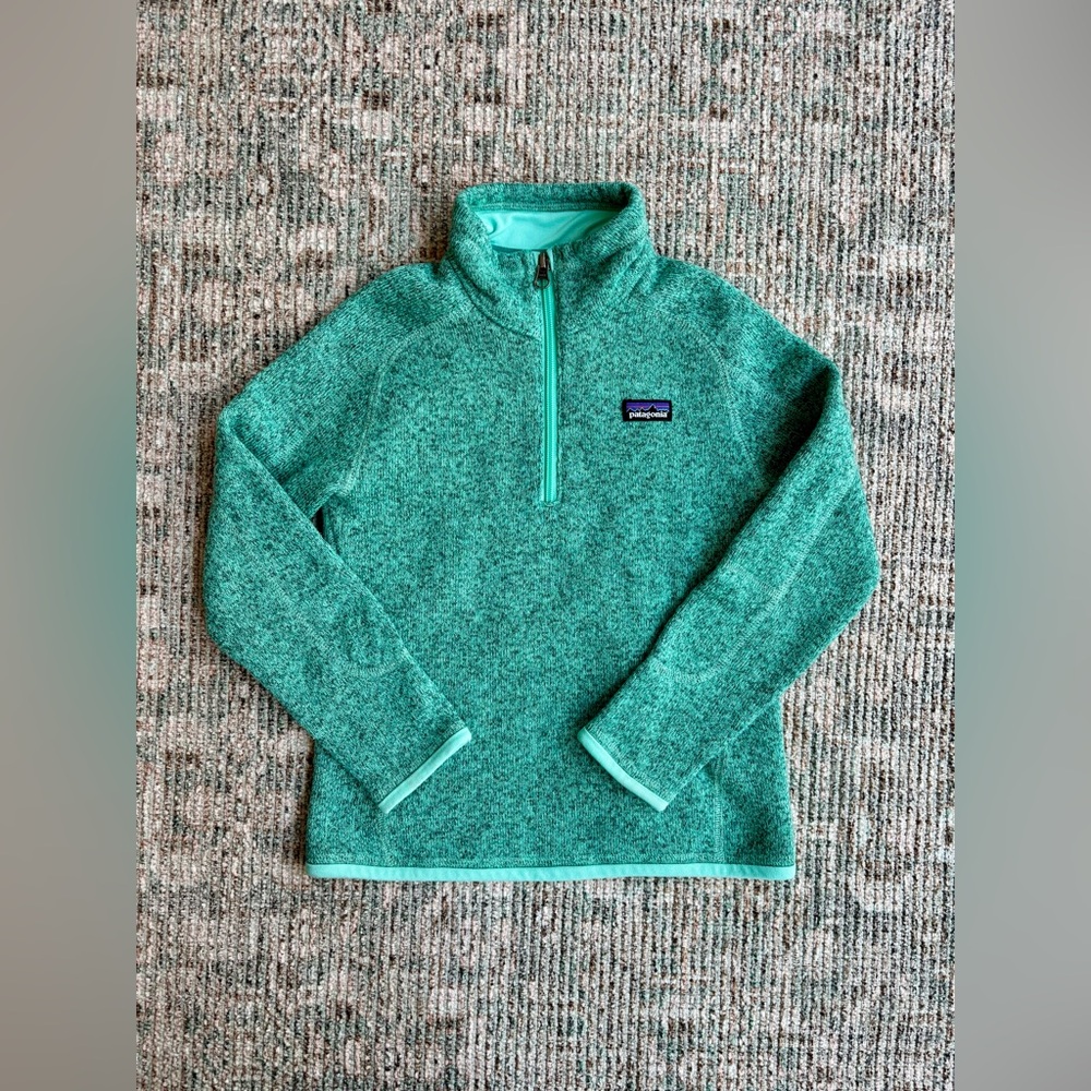 Girls Patagonia Better Sweater 3/4 Zip-up